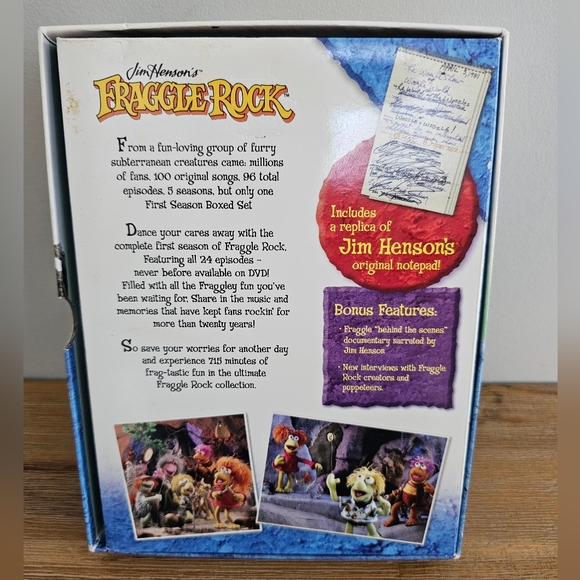 FRAGGLE ROCK Jim Henson Complete 1st Season Box Set - Picture 10 of 10